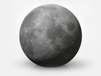 Free moon 3d model